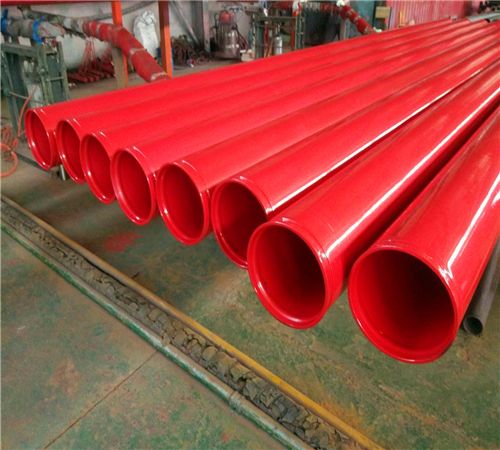 溝槽連接塗塑鋼管